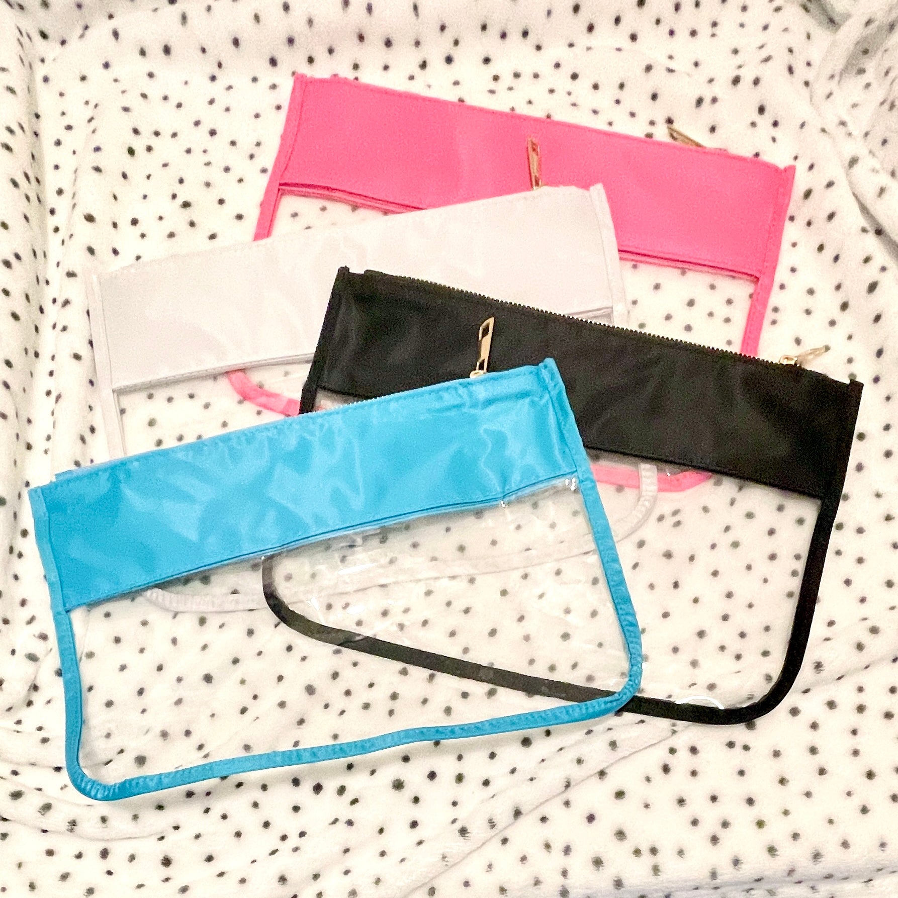 Pvc bags with online zipper