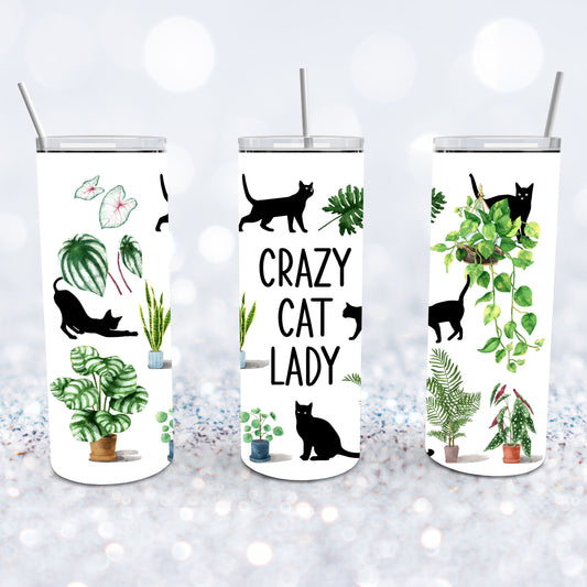 Crazy Cat Lady Tumbler