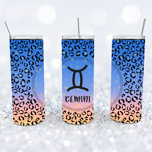 Gemini  Leopard Tumbler