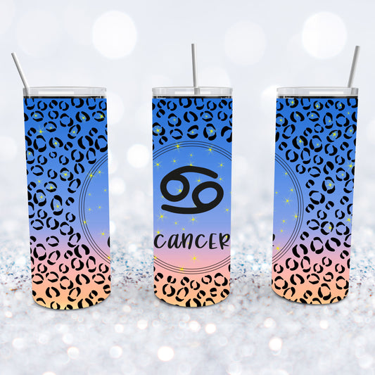 Cancer Leopard Tumbler