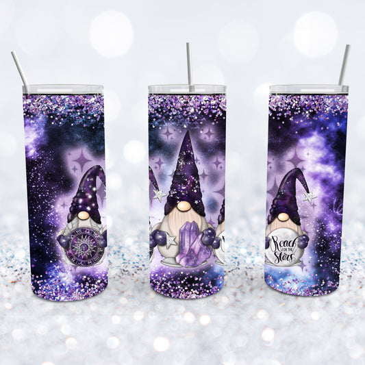 Celestial Zodiac Gnomes Tumbler