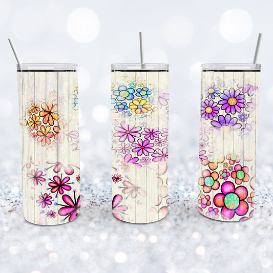 Flower Power Tumbler