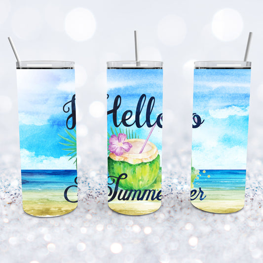 Hello Summer Tumbler