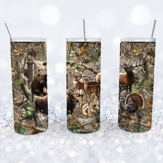 Camo Hunt Tumbler