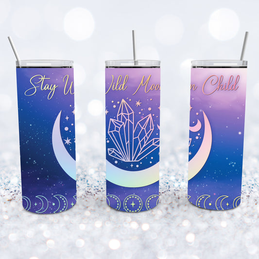 Stay Wild Moon Child Tumbler