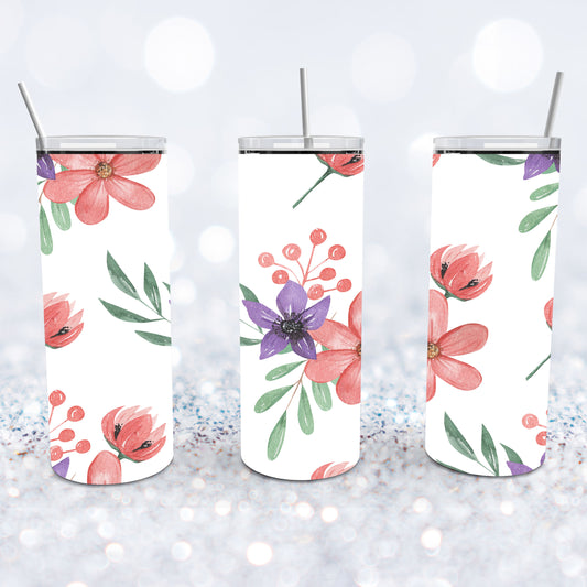 Spring Flowers Tumbler