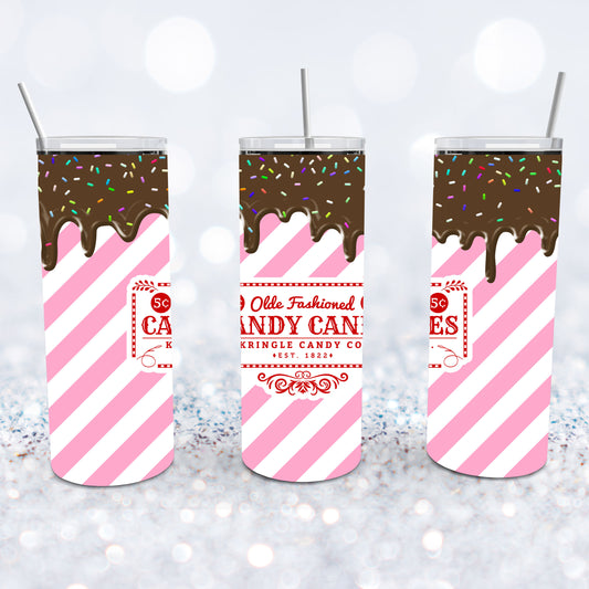 Old Fashioned Candy Canes Tumbler