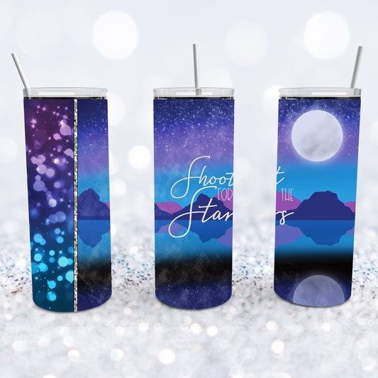 Shoot For The Stars Tumbler