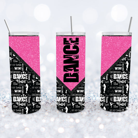 Dance - Bright Pink Tumbler