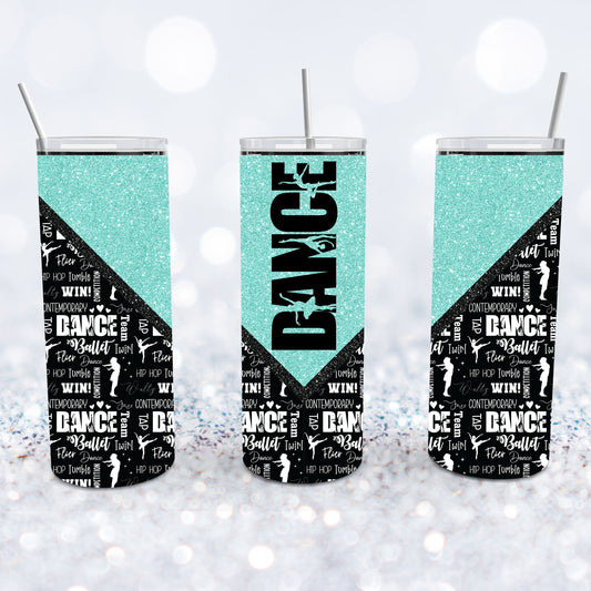 Dance - Teal Tumbler