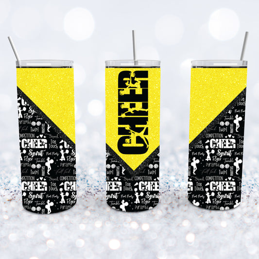 Cheer - Yellow Tumbler