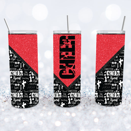 Cheer - Red Tumbler