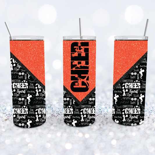 Cheer - Orange Tumbler