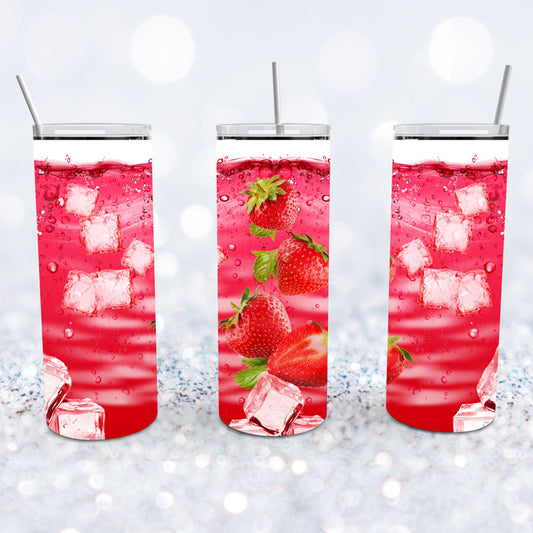 Ice Water - Strawberries Tumbler