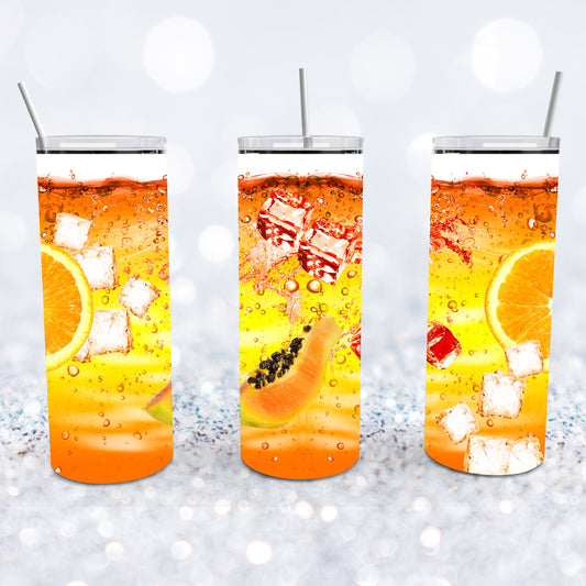 Ice Water - Orange & Melon Tumbler