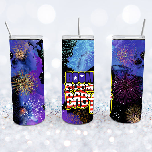 Boom Boom Baby Fireworks Tumbler