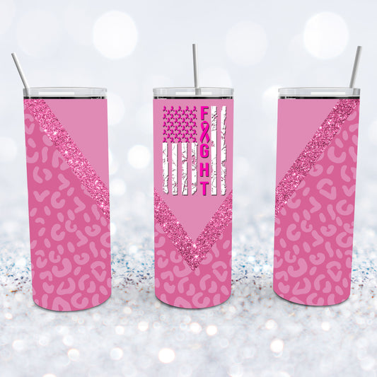 Fight Breast Cancer Tumbler