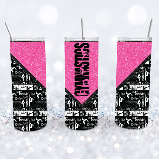 Gymnastics - Bright Pink Tumbler