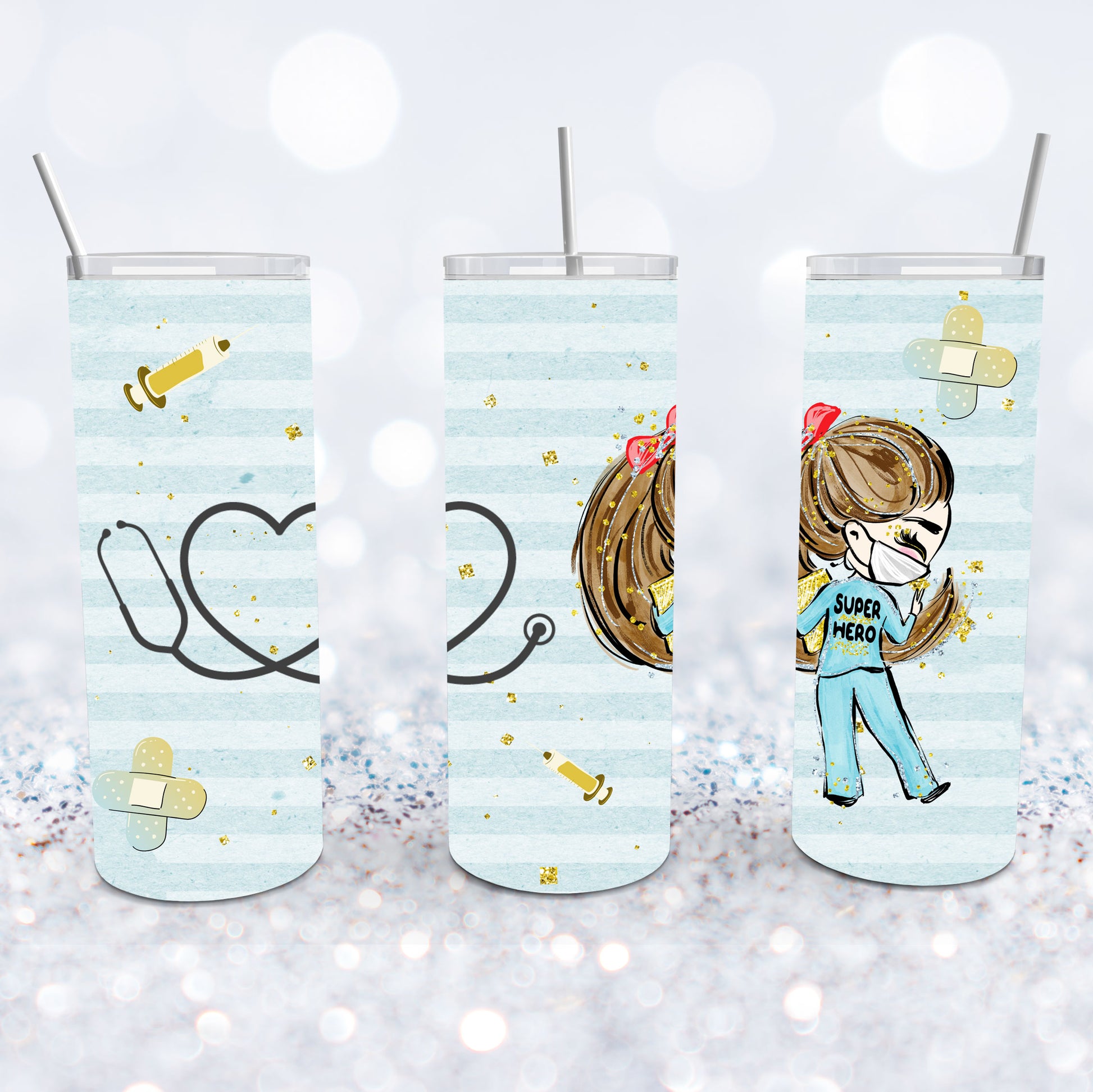 Super Hero Tumbler for Women